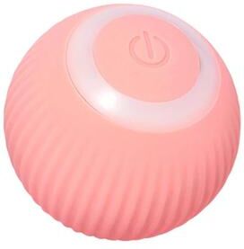 Inspired Finds Interactive Smart Rolling Cat Ball Toy For Indoor Cats pink