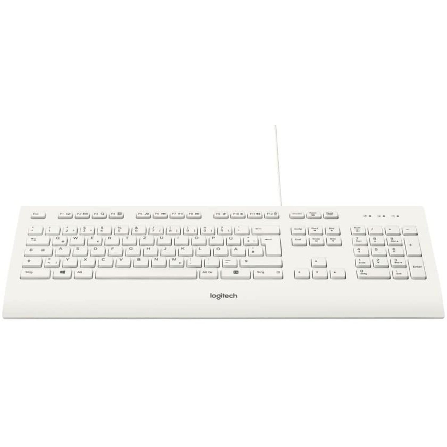 Logitech K280e USB toetsenbord wit