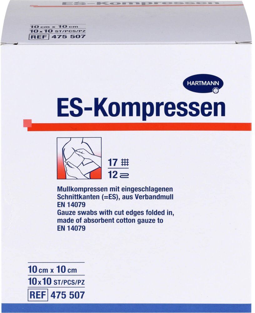 Es-kompressen steril 10x10 cm Grosspackung
