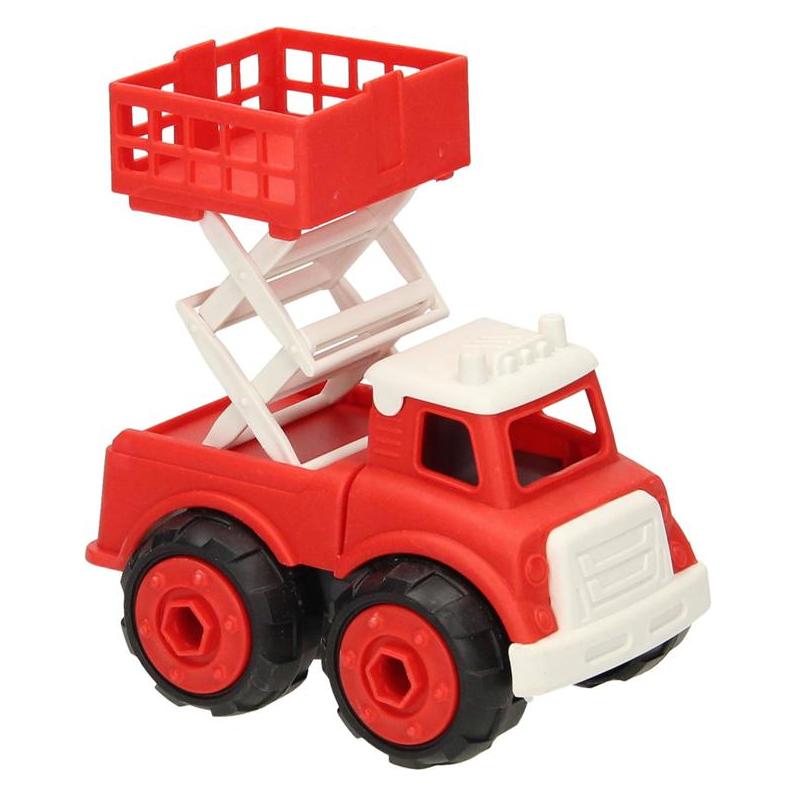 Feuerwehrfahrzeug mit schraubbaren Rädern - Rot (52228753)