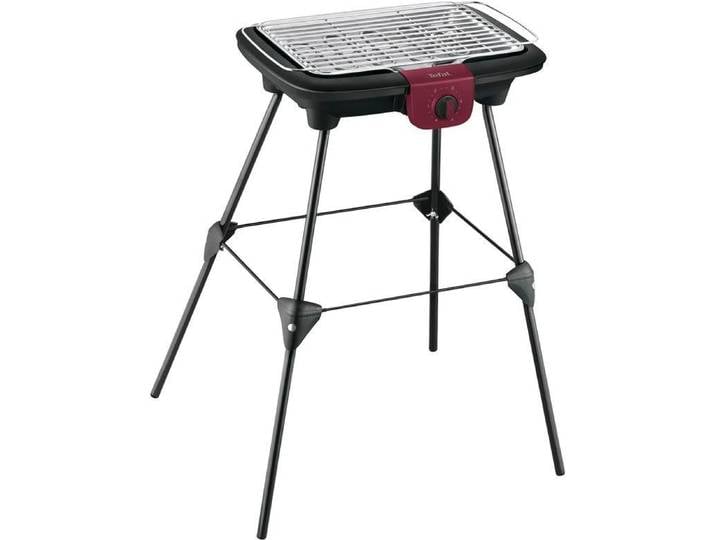 Elektro-Standgrill TEFAL BG90F5 Easygrill Adjust , rot (schwarz, burgunderrot), B:34,9cm H:106cm T:46,7cm, Kontaktgrill_Standgrill_Tischgrill_Teppanyakigrill, Elektro-Standgrill