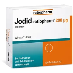 Jodid-ratiopharm® 200 μg Tabletten 100 St