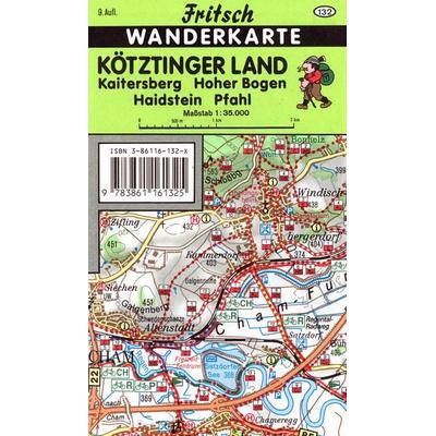 Fritsch Karte - Kötztinger Land, Sonstige von Fritsch Landkartenverlag, Fischer-family, 978-3-86116-132-5