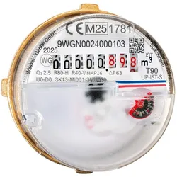 Wasserzähler Messkapsel Metrona 307/2 M64x2 MID Q3 2,5 Qn 1,5 inklusive Eichung