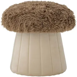 Bloomingville Mini, Hocker, - Bertil Pouf - Multi (37 x 35 cm)