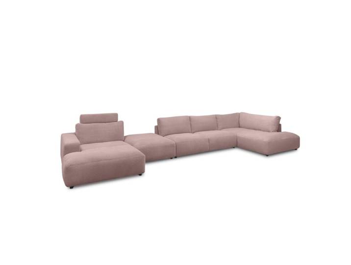 Musterring Lucia Wohnlandschaft Cord mit Zwischenhocker - Cord r