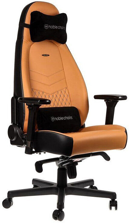 CADEIRA GAMING NOBLECHAIRS ICON COGNAC