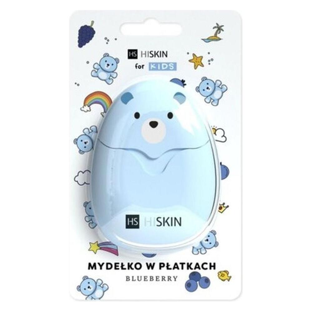 Hiskin Kids Soap In Blueberry Flakes 50Pcs. (15 g) (180561)