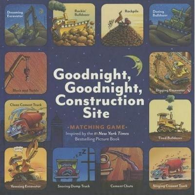 Goodnight, Construction Site Matching Game, von Sherri Duskey Rinker, Chronicle Books, 978-1-4521-1106-3