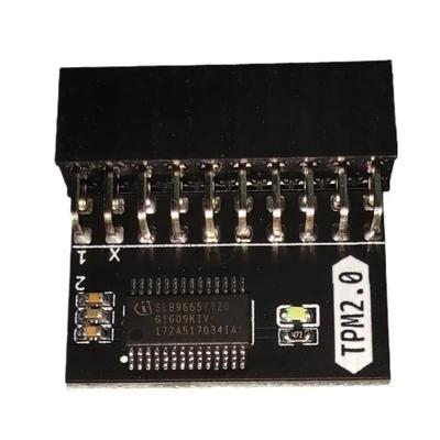 TPM 2.0 Module 20 Pin Motherboard Security Encryption Board For PC TPM 2.0 Module 20 Pin Motherboard Security Encryption Board For PC
