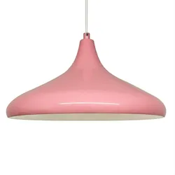 Bamyum Champion Pendelleuchte, 35cm, E27, Rosa Lampe