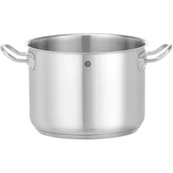 Hendi Gemüsetopf 5 Liter ohne Deckel, Pfanne + Kochtopf, Silber