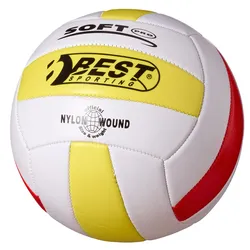 Best - Volleyball weiß/gelb/rot 10130