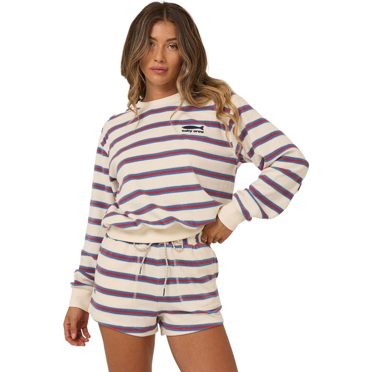 Salty Crew Night N DAY Crew off white (OFF) XS 20335502W-OFF-XS