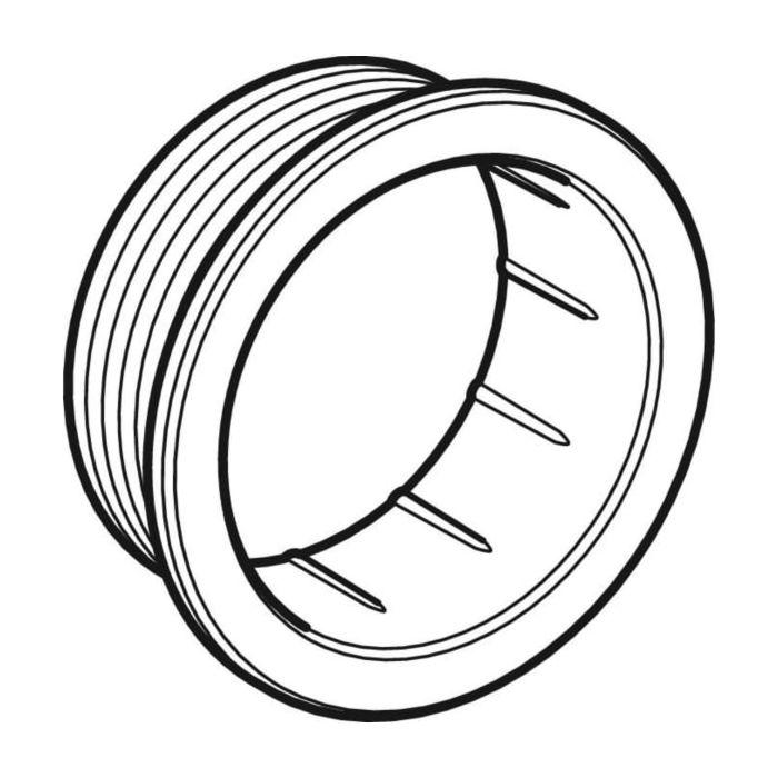 Geberit Rosette für Handdrücker, zu WC-Strg. 242548001 mit pneumatischer Spülauslösung