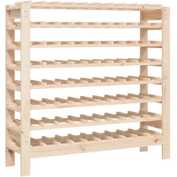 vidaXL Weinregal 109,5x30x107,5 cm Massivholz Kiefer