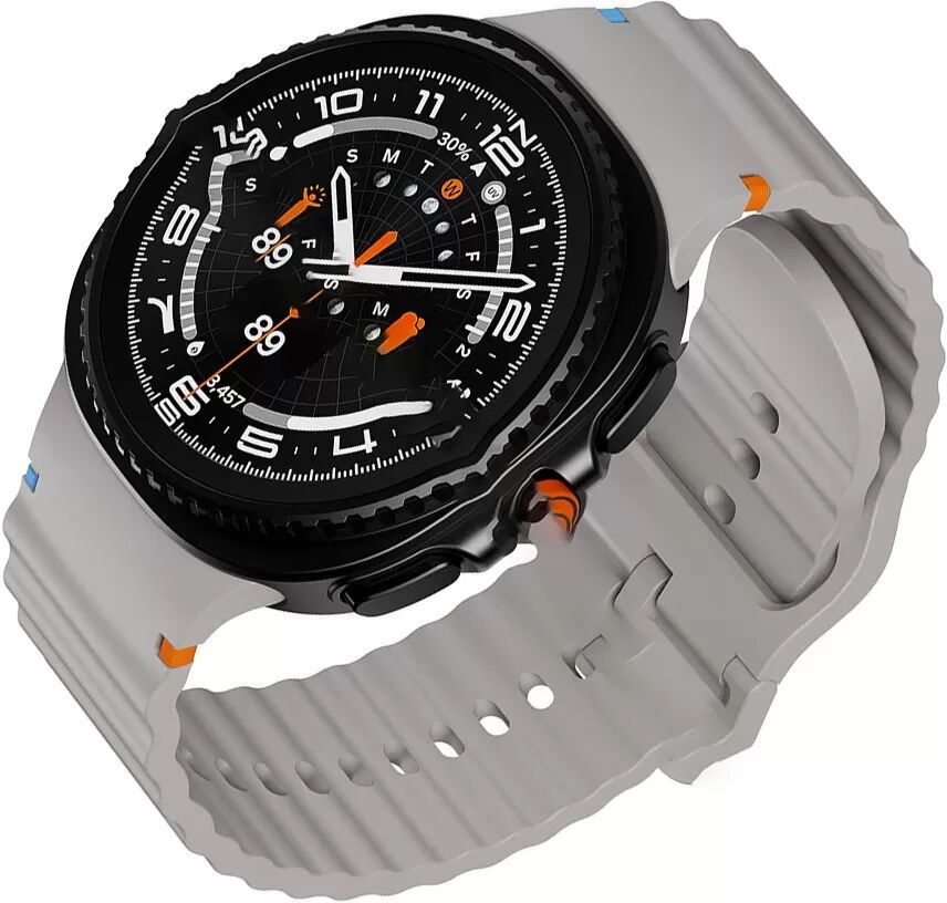 INF 22mm Silikonarmband für Galaxy Watch 8 / Watch 8 Classic – Komfort und Stil Grau