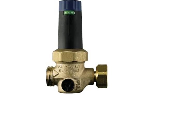 STIEBEL ELTRON Druckminderventil DMV/ZH 1 zur Ergänzung der Sicherheitsgruppe für geschlosse, druckfeste Elektro-/Kombistandspeicher, Wasseranschluss G ¾ A, 074371