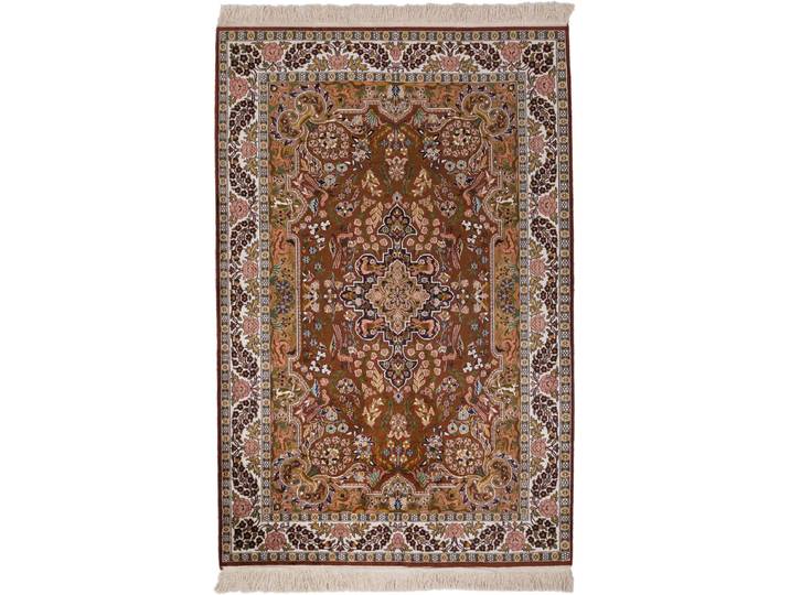 Kaschmir Seide Teppich 185x122 Handgeknüpft Orientteppich Seide