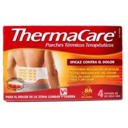Thermacare Heatwraps Lower Back And Hip 4 Units