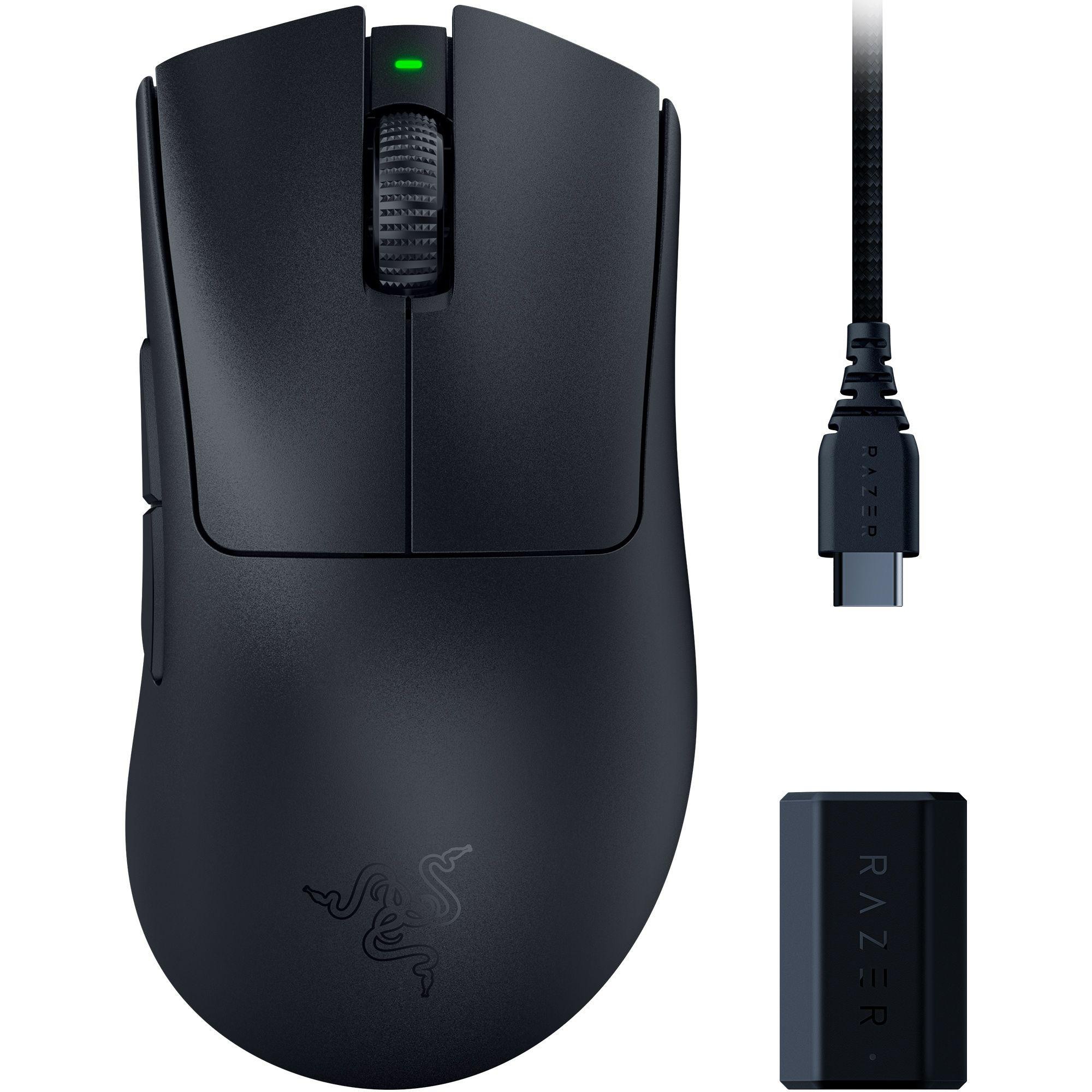 RAZER DeathAdder V3 Pro Gaming-Maus Schwarz kabelgebunden / kabellos (Funk) für Rechtshänder