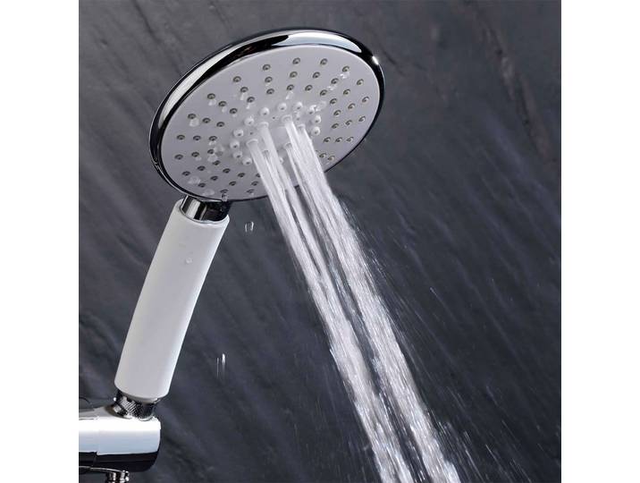 Duschbrause mit 5 Wasserstrahlmodi und Wassersparfunktion