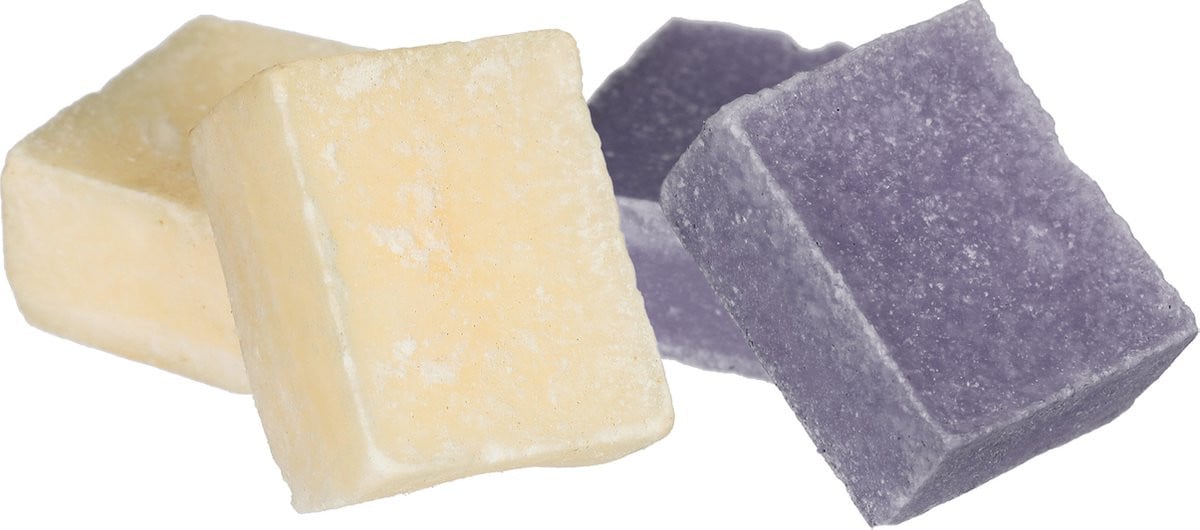 Ideas4seasons Amberblokjes huisparfum - Lavendel en Cashmere - 6 stuks