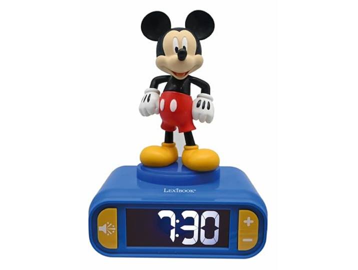 Lexibook, Mickey nachtlampje-wekker, RL800MCH