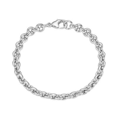 Armband SMART JEWEL "Ankerkette, massiv, Silber 925" Gr. 21, silber, Armbänder, Damen, 21cm, Armband