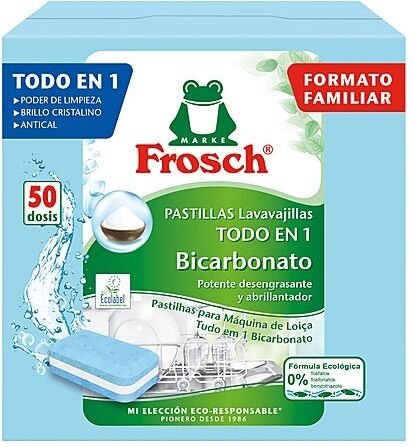 FROSCH Pastilla Lavavajillas Soda 50 Un
