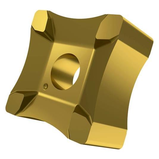 Pramet Scarfing-Schneideinsatz ISO SNMX 15-R18:6640 Radius 18mm MT-CVD beschicht. Gold - VPE: 10 (SNMX 15-R18:6640)