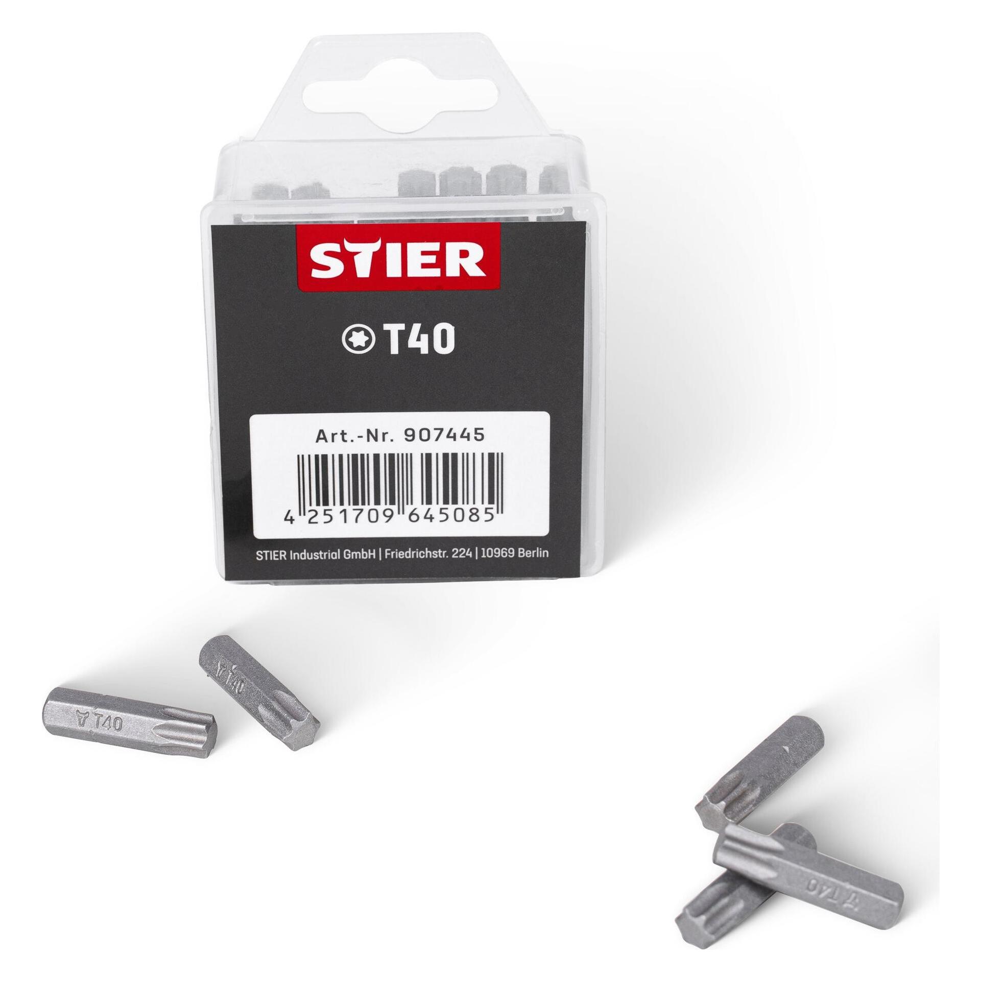 Stier TORX-Bit-Grosspackung T40 (66885020)