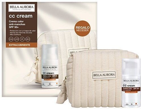 BELLA AURORA Cc Cream Anti-Manchas Spf 50+ Neceser