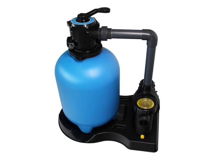 Sandfilterpumpe Blue Line 500 Blau/Schwarz 8.000 l/H