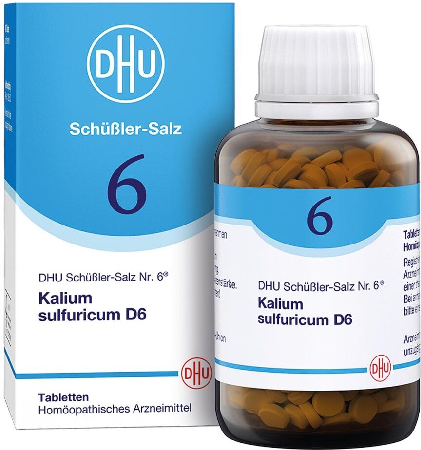 DHU Schüßler-Salz Nummer 6 Kalium sulfuricum D6 Tabletten 900stk