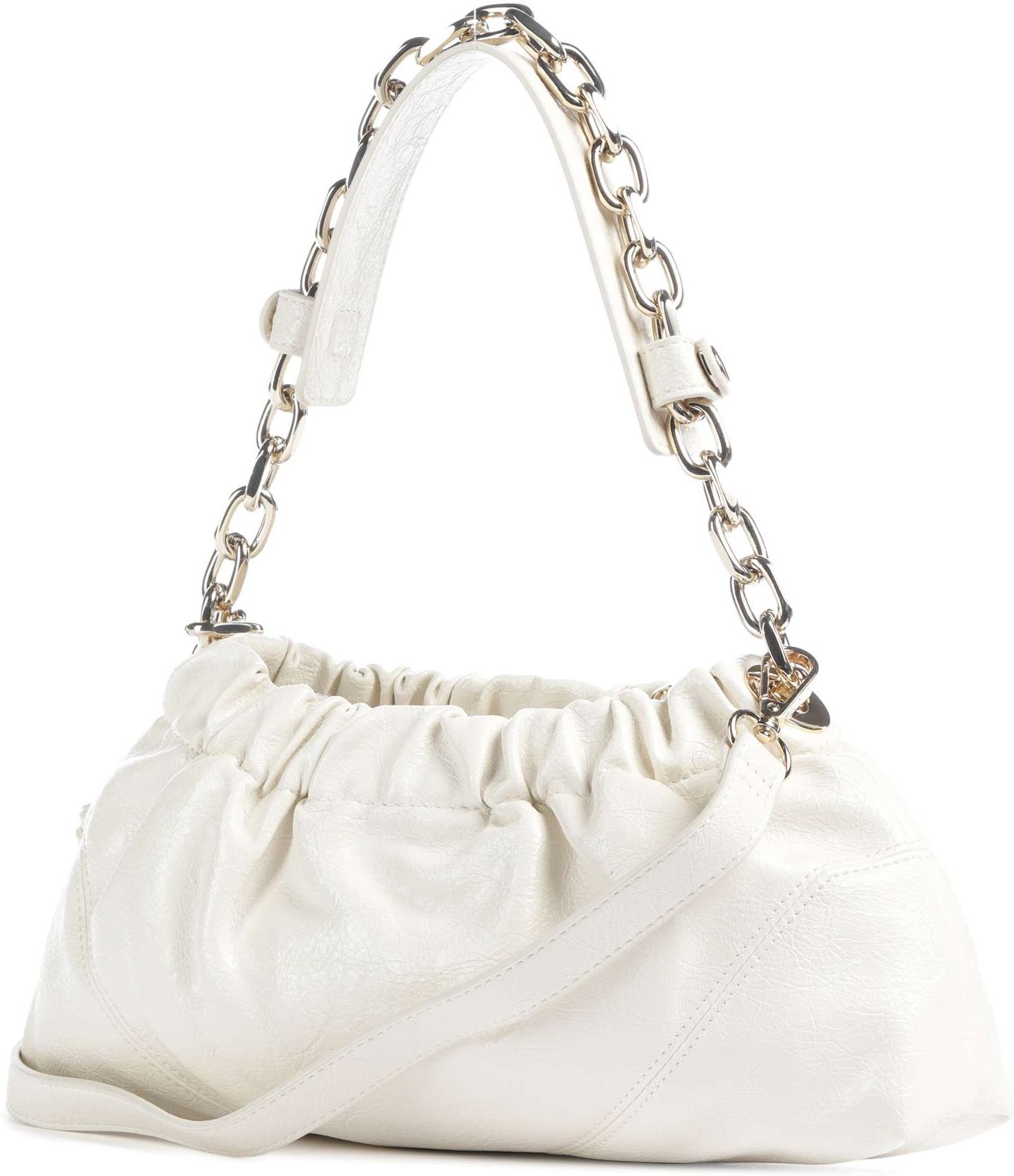 Valentino Bags Lumira Schultertasche aus Leder, weiß