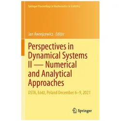 Perspectives in Dynamical Systems II -, Fachbücher von Jan Awrejcewicz