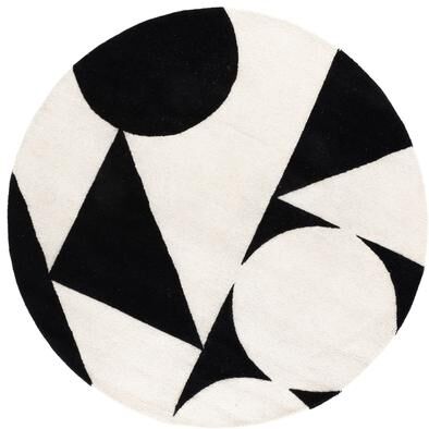 SAFAVIEH Handmade Rodeo Drive Soumitra Mid-Century Modern Wool Rug