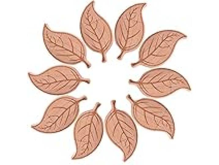A Plus+ 10 Pièces Clé USB 2.0 8Go Originale Bois Feuille Flash Drive Mémoire Stick en Gros