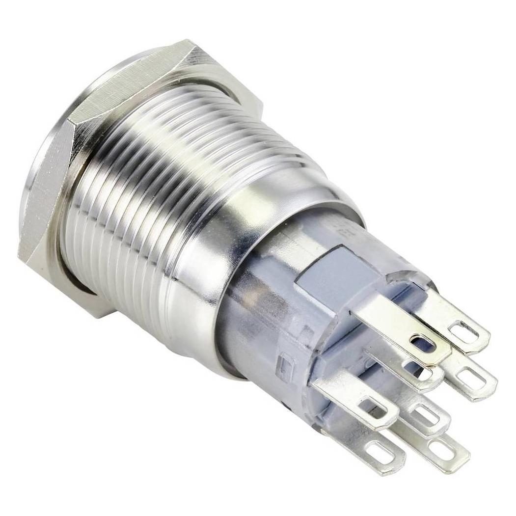 Tru Components Drucktaster Serie LAS1-AGQ-22ZE LED 24 V (TC-10090988)
