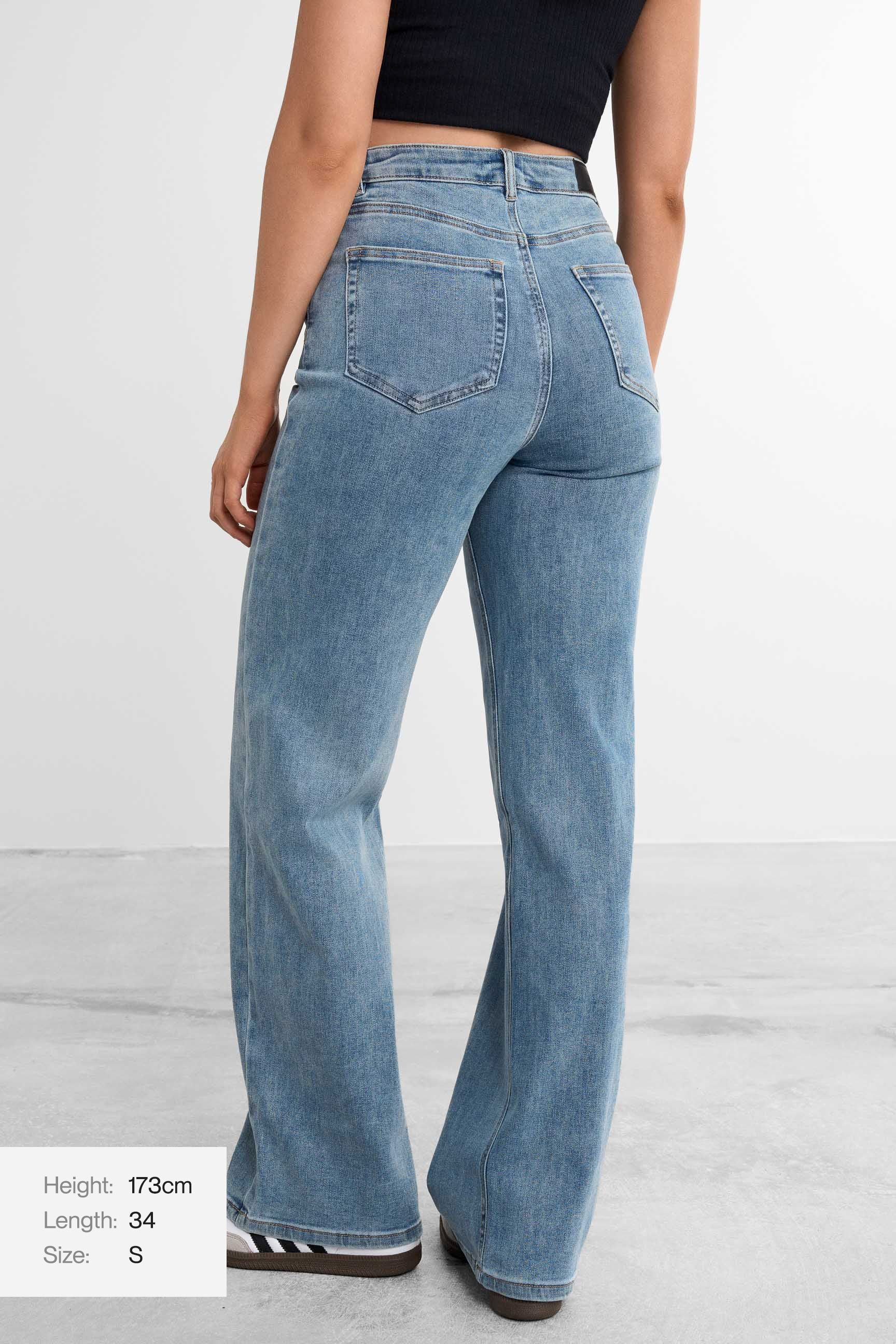 FAMME - Baggy Jeans - Black / 32" / 32