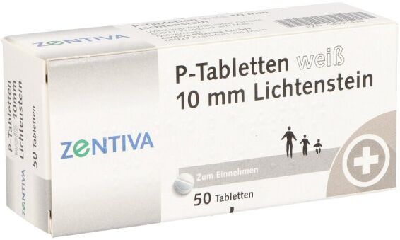 P Tabletten weiss 10 mm