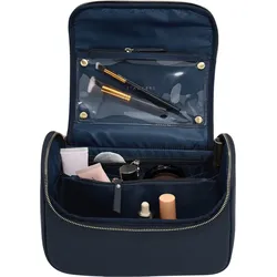 Stackers Kosmetiktasche marineblau mit kleinem Spiegel