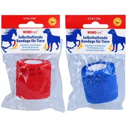 Bandage für Tiere selbsthaftend 5 cmx4,5m