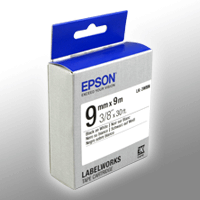 Epson Schriftband LK-3WBN schwarz auf weiß 9mm x 9m