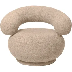 Orbo Lounge Drehsessel, beige