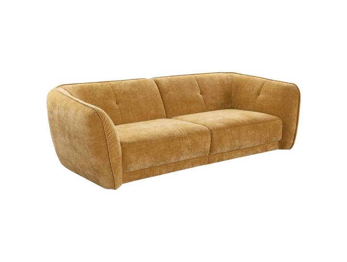 Sit & More Bigsofa, Gelb, Kunststoff, 290x86x121 cm, Made in EU, Stoffauswahl, Wohnzimmer, Sofas & Couches, Bigsofa