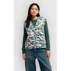 Quiksilver Inland Road Weste skyway garage camo Gr. L