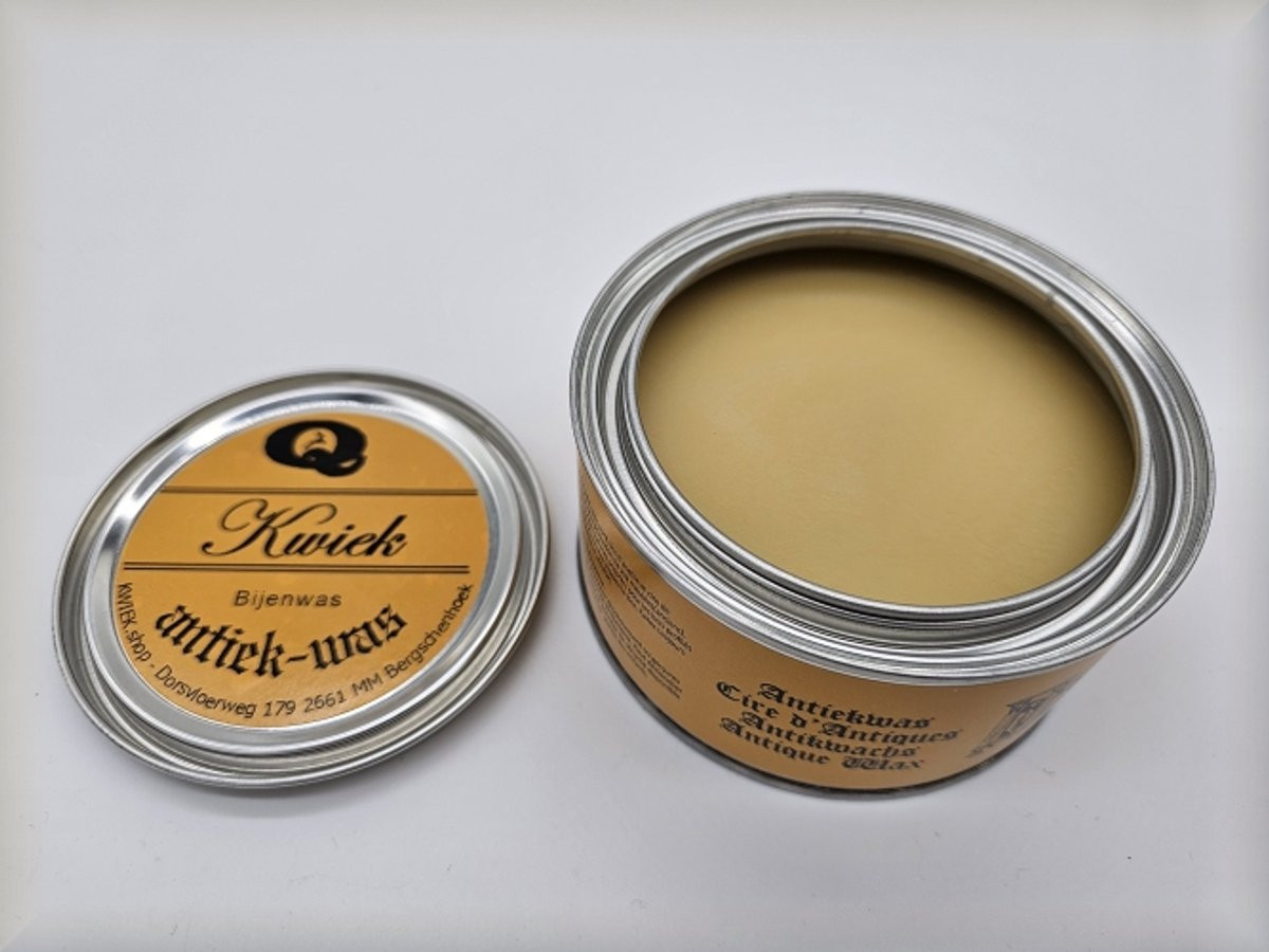 Kwiek Bijenwas Meubelwas voor Hout en Antiek - 375 ml