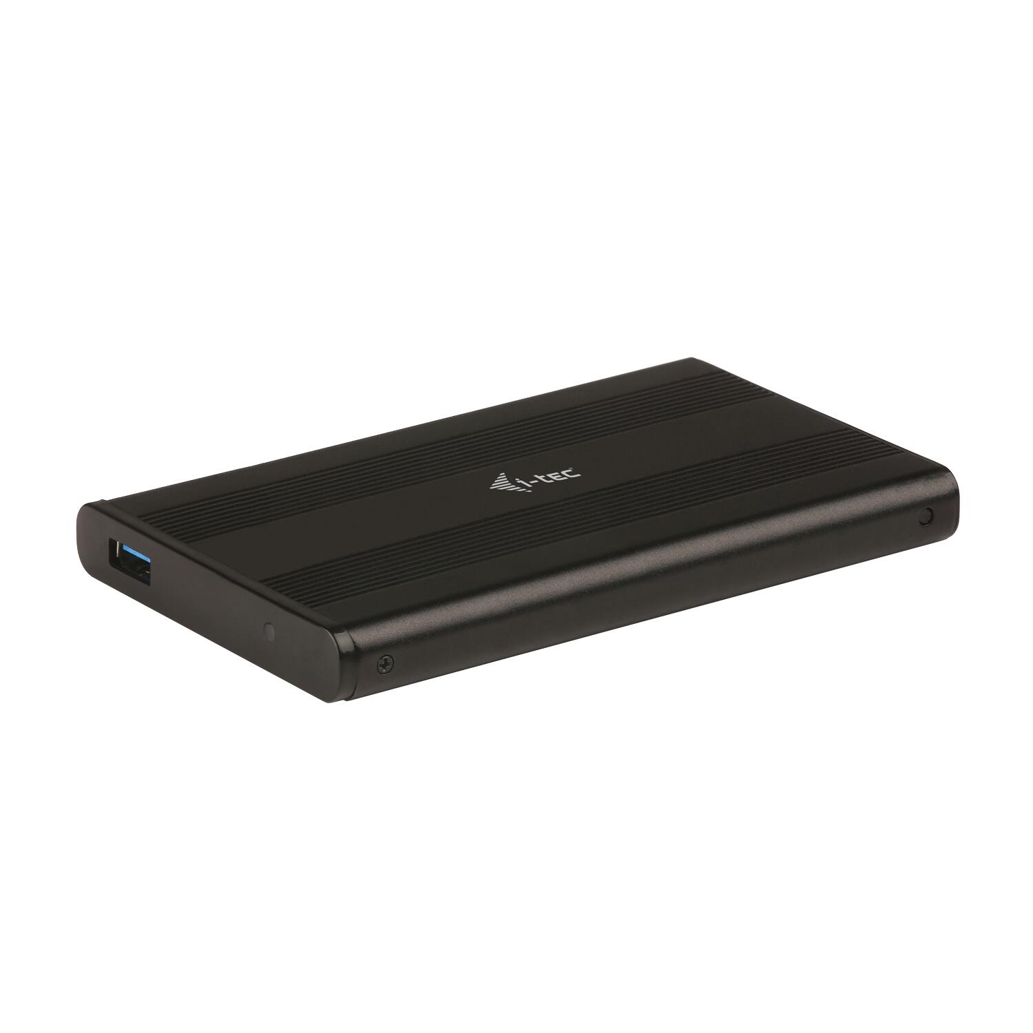 I-TEC USB-A MySafe Advance AluBasic Gehaeuse für 2.5″ SATA I/II/III HDD oder SSD MYSAFEU312